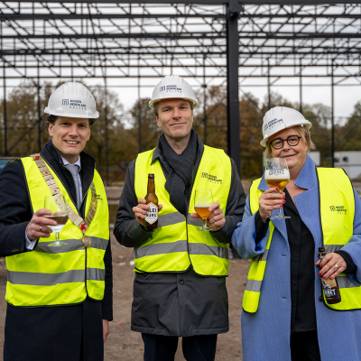 Hoogste punt nieuw theater 40-45 de Musical behaald
