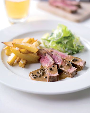 recept biefstuk friet