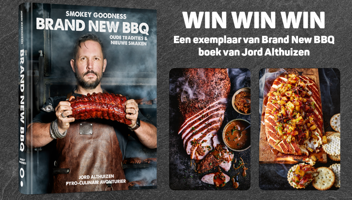 Win het Brand New BBQ boek van Jord Althuizen