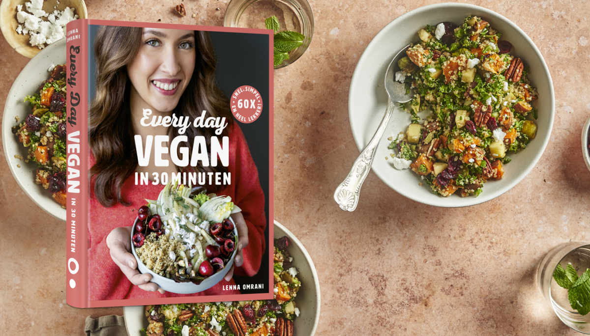 Maak kans op een exemplaar van het betoverende boek 'Every Day Vegan in 30 minuten'