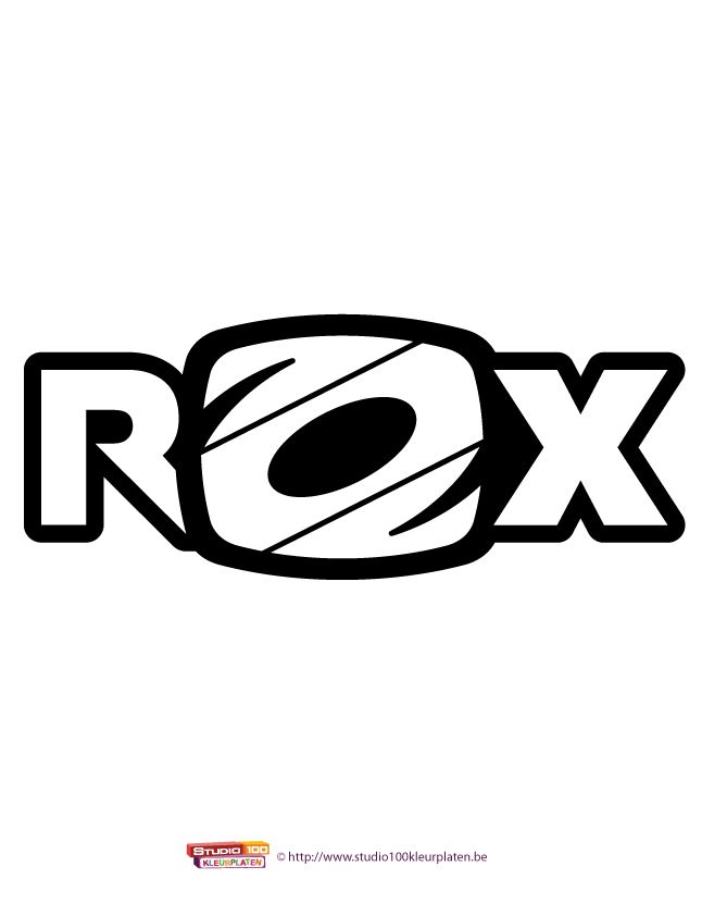 Kleurplaat 59: Rox