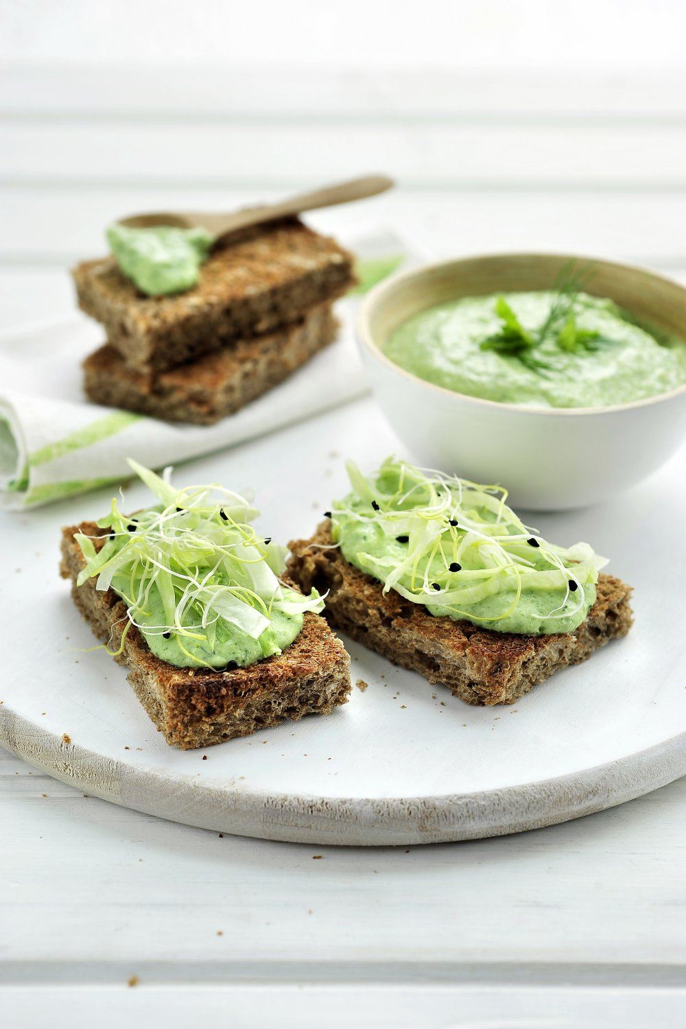 Broccolispread met tofu