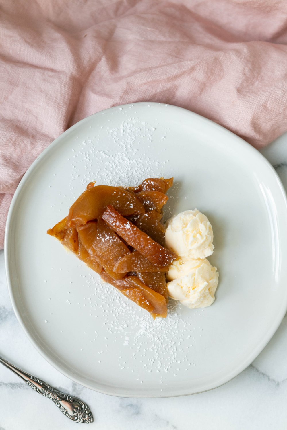 Tarte tatin met calvados