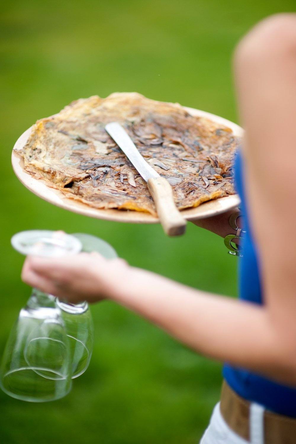 Frittata met artisjokken