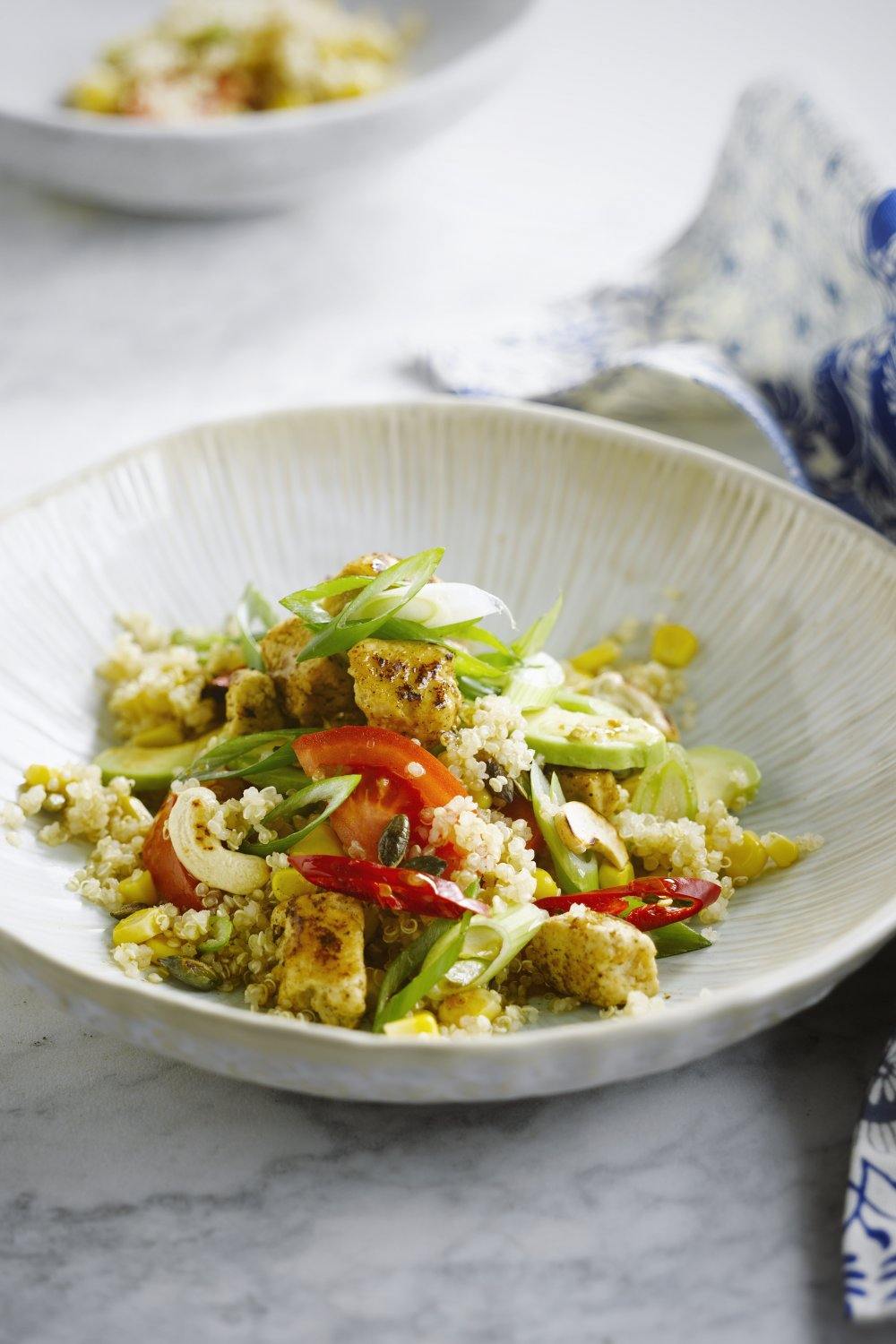 Quinoa met Mexicaanse toets