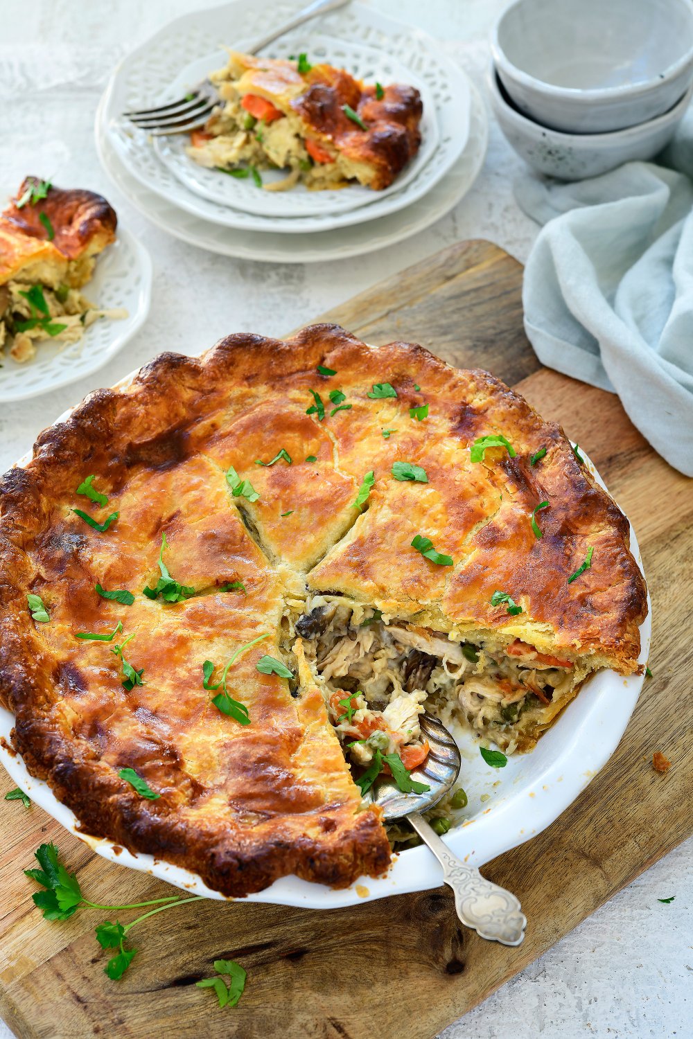 Chicken pot pie