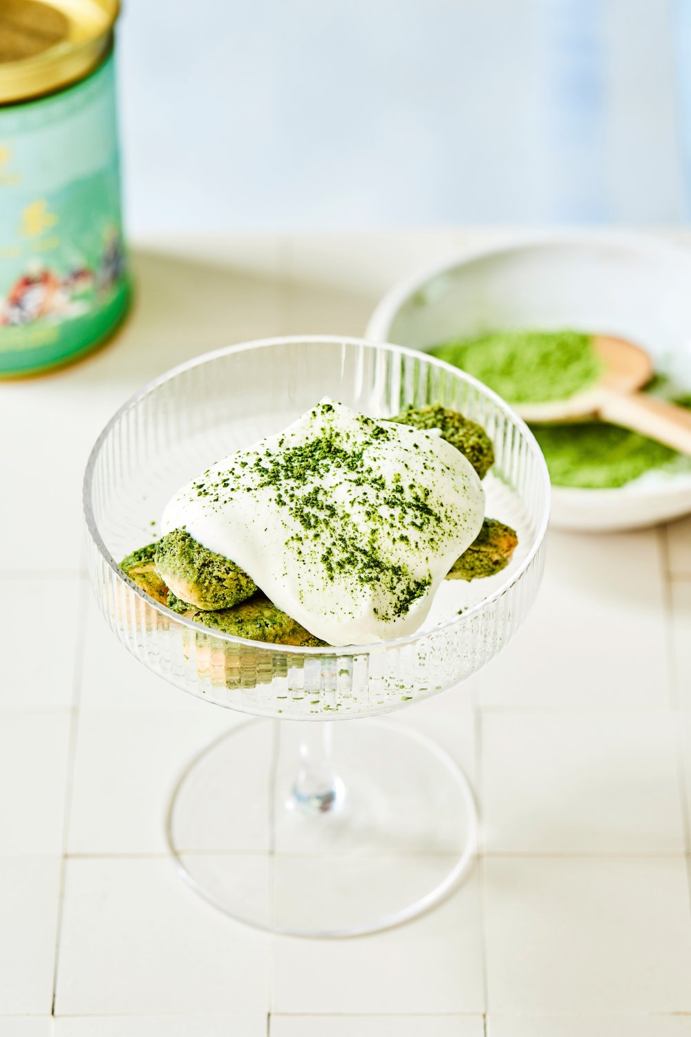 Matcha tiramisu