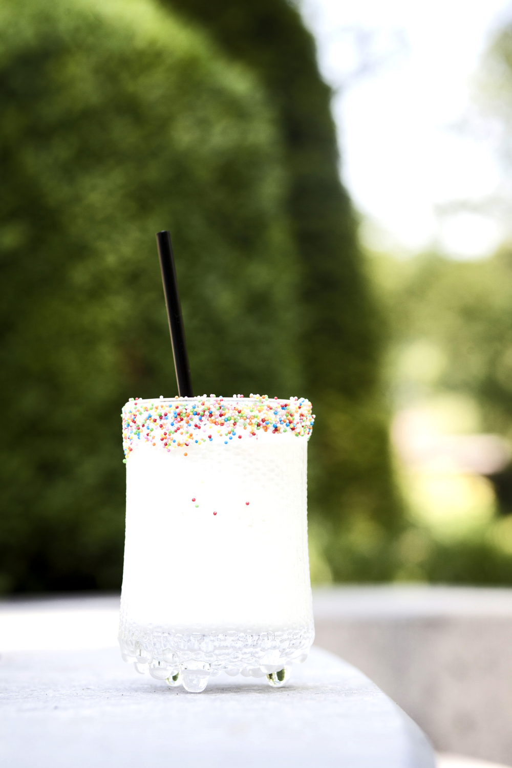 Frosty sprinkles mocktail