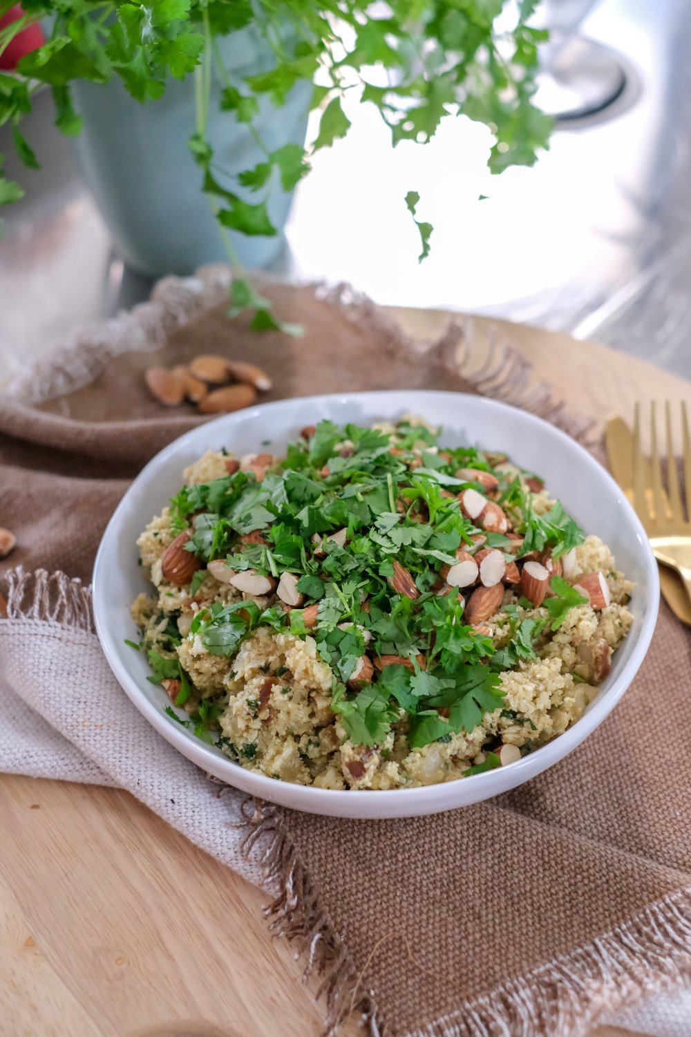 Marokkaanse bloemkoolcouscous