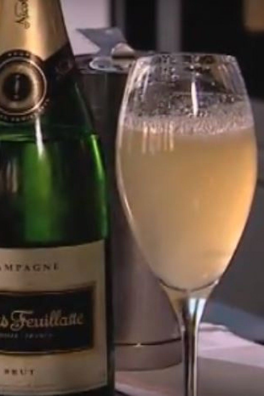 Champagnecocktail: La belle poire