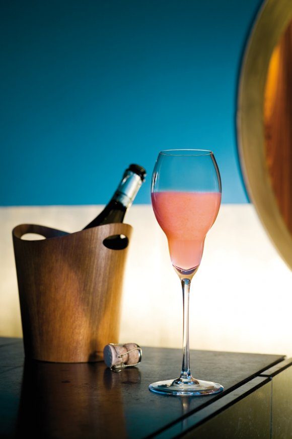 Bellini / prosecco + perzik