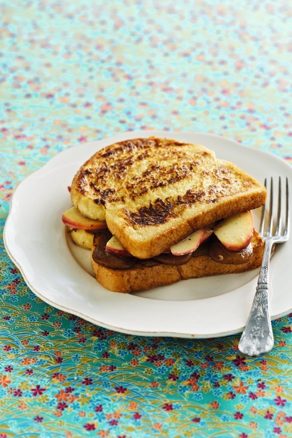 Verloren brood met appeltjes en speculaas