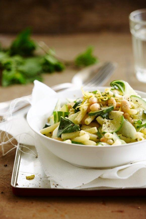 Pasta met zomerboontjes