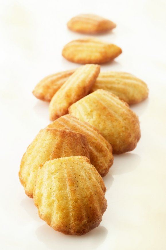 Madeleines met limoen