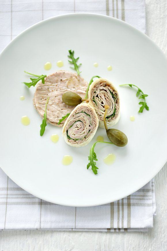 Vitello tonato wraps