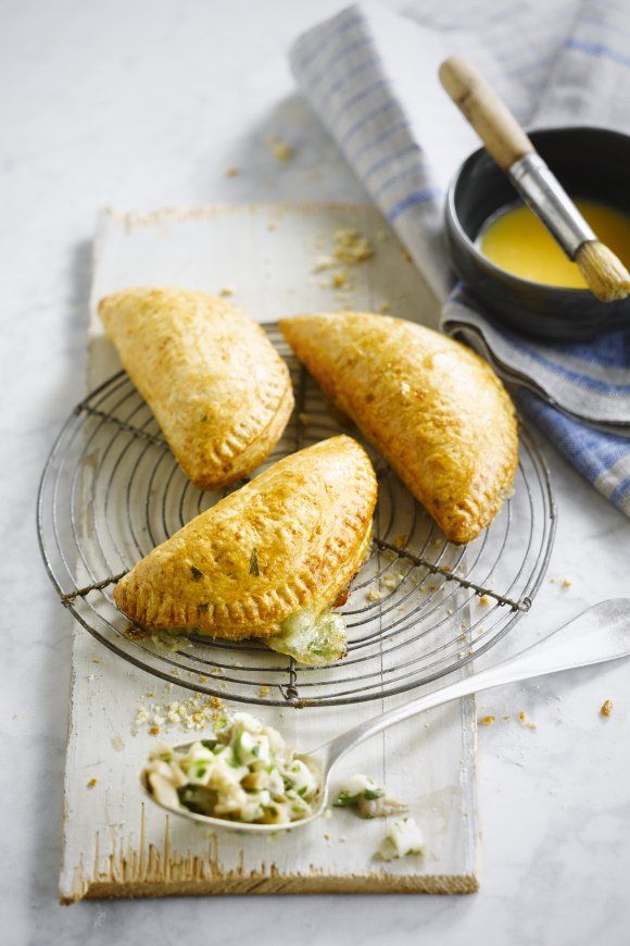 Empanada met oesterzwammen & mozzarella