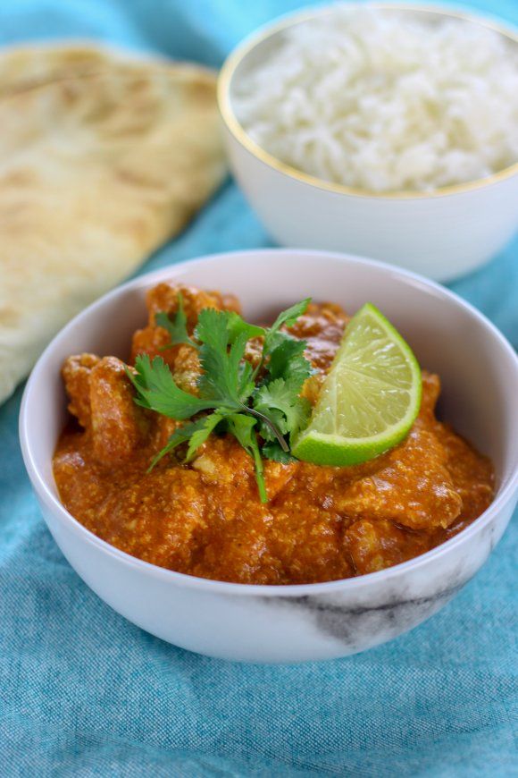 Zachte kip tikka masala