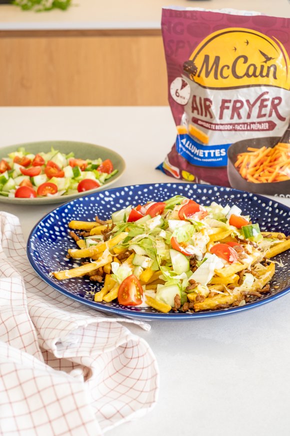 Kapsalon uit de airfryer