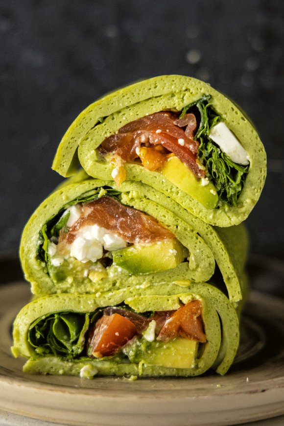 Cottage cheese wraps