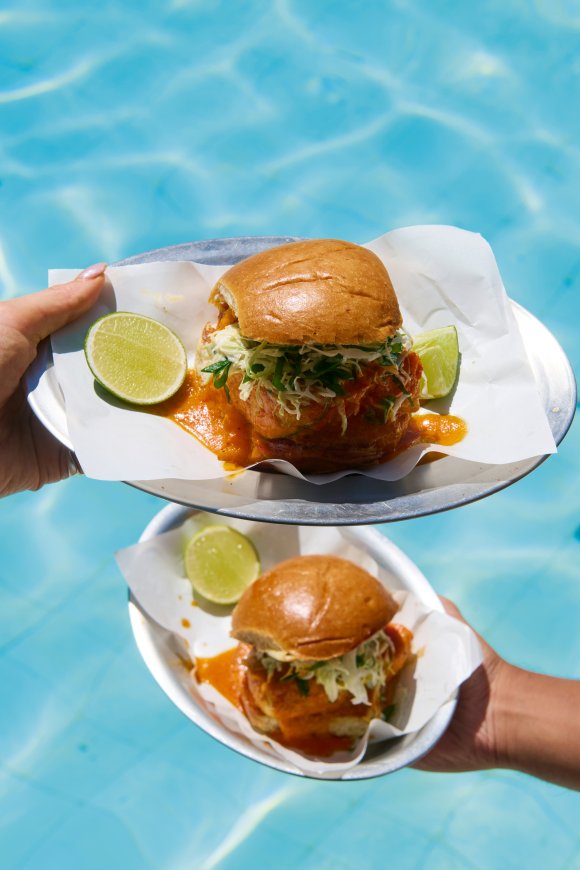 Braziliaanse visburgers