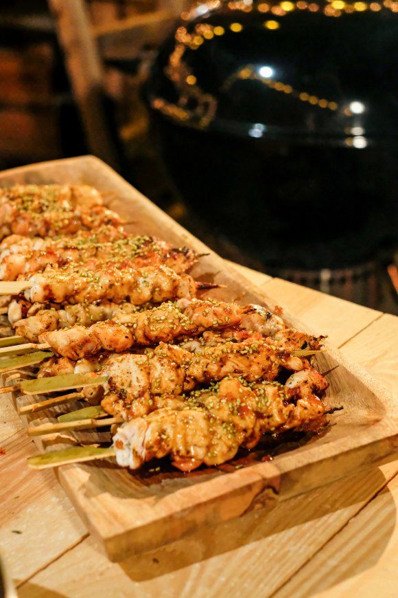 Yakitori van kip