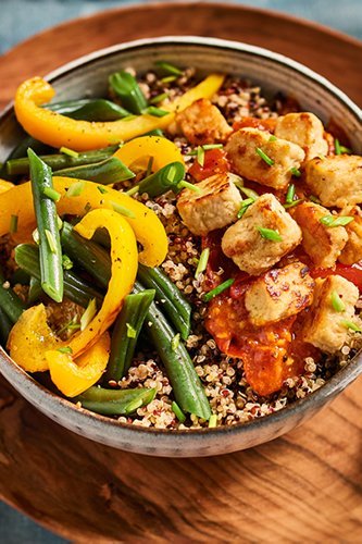 Recept Quinoa Met Pittige Tomatensaus Njam