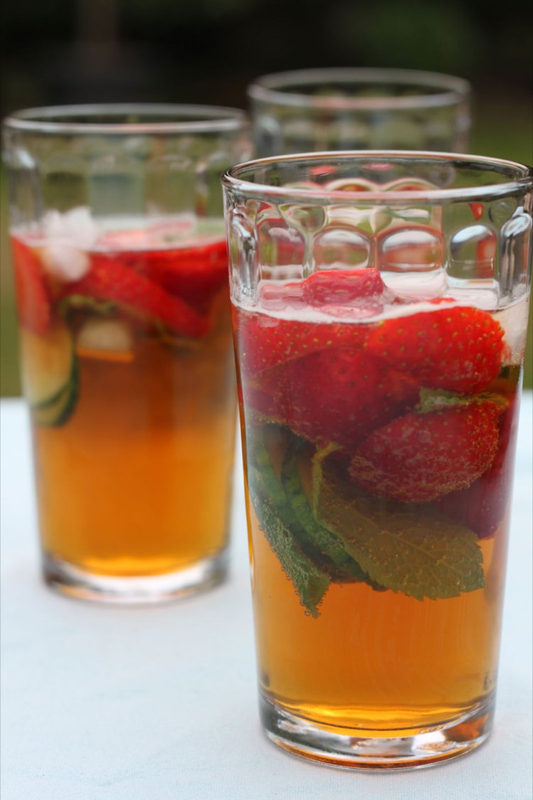 Recept "Pimm's Punch" njam!