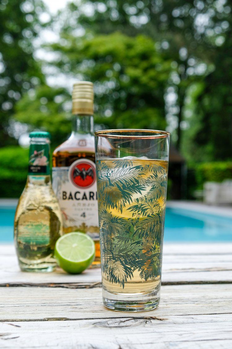 Recept "Bacardi 4 Ginger Ale" | njam!