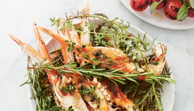 Gegrilde langoustines met Elexir d'Anvers