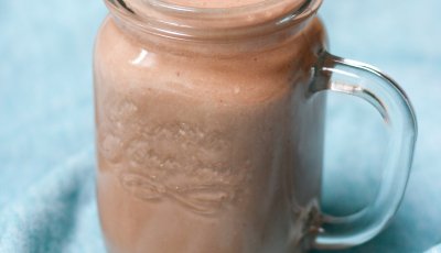 Bananensmoothie met hazelnootmelk