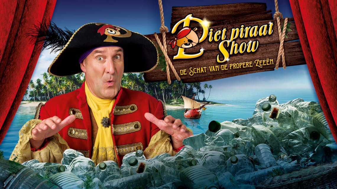Piet Piraat en de schat van de propere zeeën